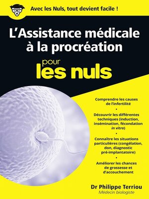 cover image of L'Assistance médicale à la procréation pour les Nuls poche
